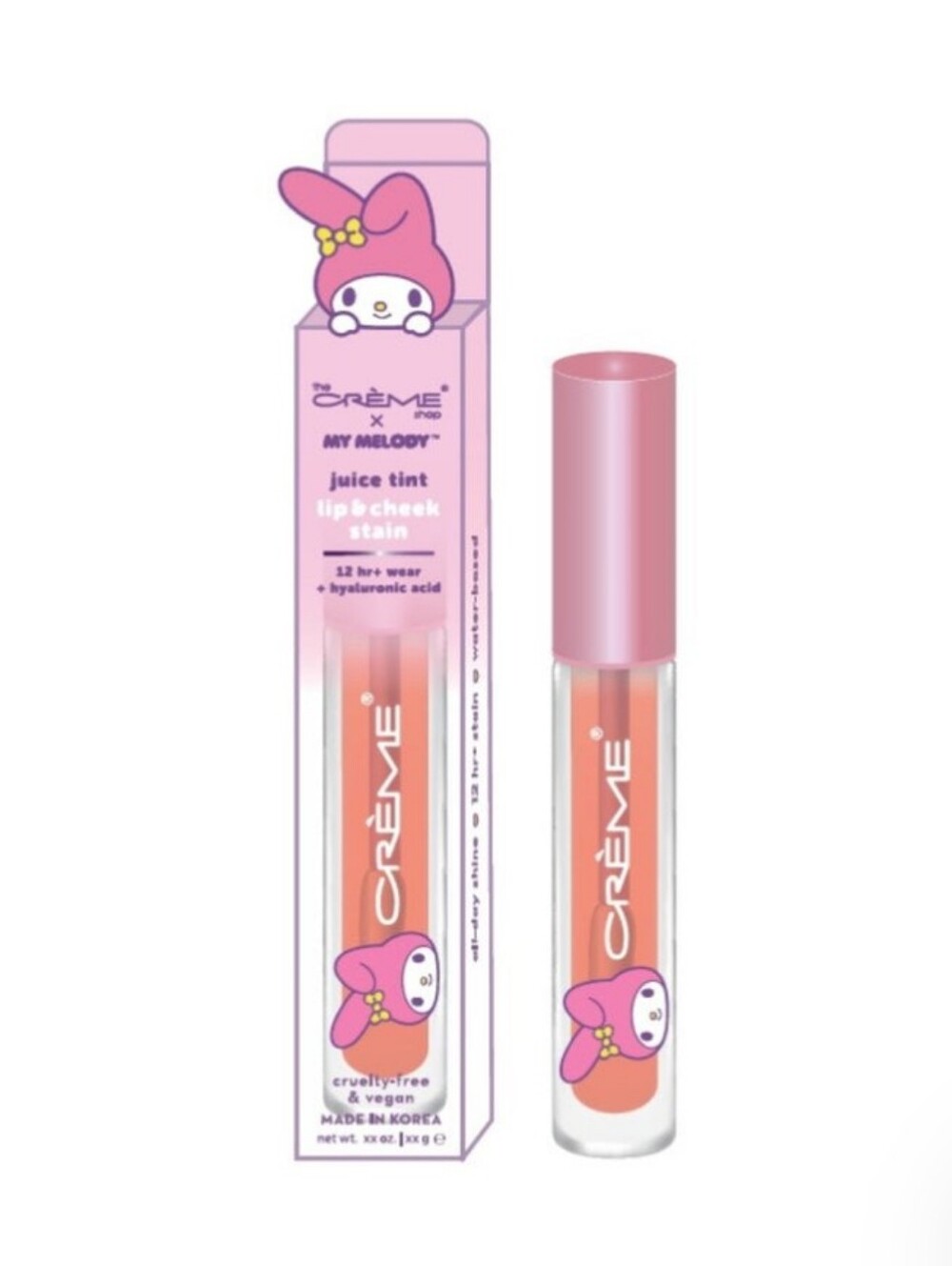 Crème x My Melody Juice Tint Lip & Cheek Stain — Cookie Crush